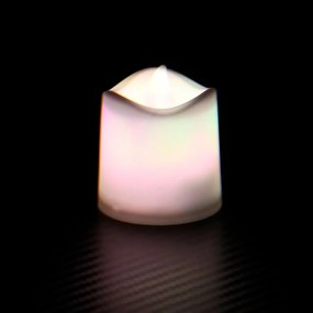 Ρεσώ Χωρίς Φλόγα Ηλεκτρικά LED 12 τεμ. Πολύχρωμα - Λευκό