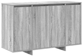 vidaXL Πλαϊνό γραφείο Γκρι sonoma 120 x 41 x 75 εκ. Επεξεργασμένο ξύλο