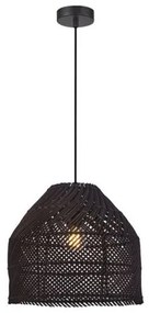 Κρεμαστό Φωτιστικό Οροφής E27 40W IP20 Mallonca Viokef-4304201-Μαύρο 4304201