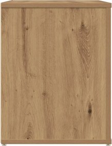 vidaXL Πάγκος Παπουτσιών Artisan Δρυς 100x35x45 εκ. Επεξεργασμένο Ξύλο