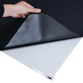 vidaXL Μεμβράνη Παραθύρου Αντιστατική Αμμοβολή Μαύρο 60x1000 εκ PVC