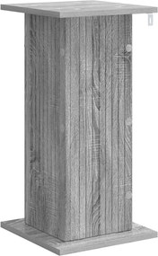 vidaXL Βάση φυτών Γκρι Sonoma 30,5 x 30 x 60,5 εκ Επεξεργασμένο Ξύλο