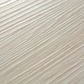 vidaXL Δάπεδο Αυτοκόλλητο Κλασσικό Λευκό Δρυς 5,21 μ² / 2 χιλ. από PVC