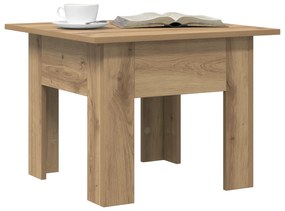 vidaXL Τραπεζάκι σαλονιού artisan δρυς 55 x 55 x 42 εκ