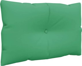 vidaXL Μαξιλάρια Παλέτας 2 τεμ. Πράσινα Υφασμάτινα