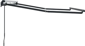 vidaXL Σκελετός Τέντας Ανθρακί 3 x 2 m Μέταλλο