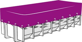 vidaXL Δίχτυ Συγκράτησης Φορτίου Μαύρο 3,5 x 5 μ. από HDPE
