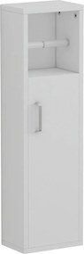 ΝΤΟΥΛΑΠΙ ΜΠΑΝΙΟΥ DAMIEN HM9025.12 ΜΕΛΑΜΙΝΗ ΛΕΥΚΗ 20x13x70Yεκ.