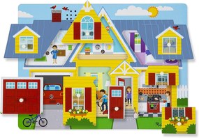 Παζλ ενσφηνωμα σπίτι 0734 Melissa &amp; Doug