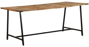 vidaXL Τραπεζαρία 180 x 90 x 75 εκ. από Μασίφ Ξύλο Μάνγκο