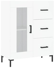 vidaXL Ντουλάπι Λευκό 69,5x34x180 εκ. από Επεξεργασμένο Ξύλο