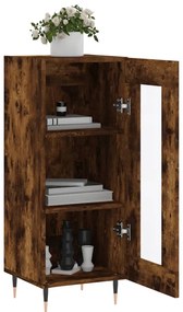 vidaXL Ντουλάπι Καπνιστή Δρυς 34,5 x 34 x 90 εκ. Επεξεργασμένο Ξύλο