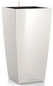 LECHUZA Γλάστρα Cubico 40 ALL-IN-ONE Γυαλιστερό Λευκό 18191