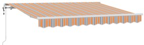vidaXL Σκηνίτσα Αναδιπλούμενη Πολύχρωμο 250 x 200 cm