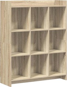 vidaXL Βιβλιοθήκη Sonoma Δρυς 87,5 x 30 x 111 εκ Επεξεργασμένο Ξύλο