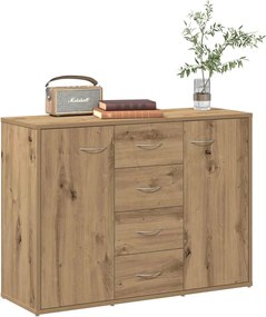 vidaXL Ντουλάπι Αρτισιανή Δρυς 88x30x64 εκ. από Επεξεργ. Ξύλο