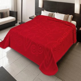Κουβέρτα Υπέρδιπλη 220×240 BELPLA STER 516 RED(34) 220X240