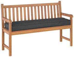 vidaXL Μαξιλάρι παλέτας για πάγκο Μαύρο 150 x 40 x 8 εκ. Ύφασμα Oxford