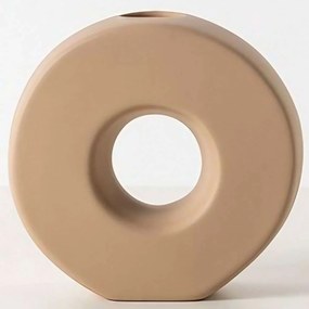 Βάζο 963DNL1255 20x8x19cm Light Brown Aberto Design Ceramic