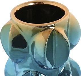 Βάζο Home ESPRIT Πολύχρωμο Πήλινα Σύγχρονη 12 x 12 x 24 cm (x2)