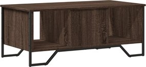 vidaXL Τραπεζάκι Σαλονιού Καφέ Δρυς 100x51x40 εκ. Επεξεργασμ. Ξύλο