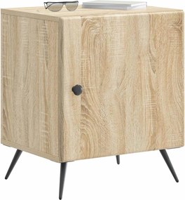 vidaXL Κομοδίνο 2 τμχ. Sonoma Δρυς 43 x 34,5 x 50 εκ