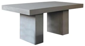 Τραπέζι CONCRETE 160x90cm Cement Grey
