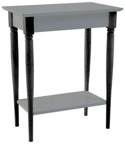 Κονσόλα Mamo S MAMOCSBL6 65x35x74cm Concrete-Black Mdf, Wood