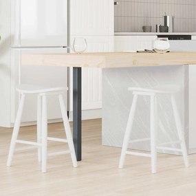 vidaXL Καρέκλες φαγητού 2 pcs Λευκό 46 x 37 x 63 εκ