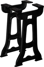 vidaXL Πόδια Πάγκου σε Σχήμα «Y» 2 τεμ. από Χυτοσίδηρο