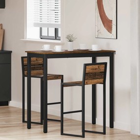 vidaXL Τραπεζαρίες Επεξεργασμένο ξύλο