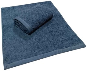 Πετσέτα Βαμβακερή Χειρός 30x50εκ. Dark Blue Komvos Home 7001419-19
