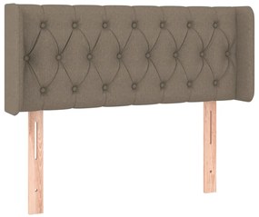 vidaXL Κεφαλάρι με Πτερύγια Taupe 103x16x78/88 εκ. Υφασμάτινο