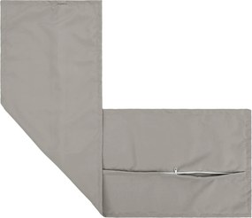 vidaXL Κάλυμμα Μαξιλαριού HOUTEN Γκρι 40 x 145 εκ. Πολυεστέρας