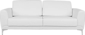 ΚΑΝΑΠΕΣ 3ΘΕΣΙΟΣ KENZIE HM3121.32 ΜΕ ΛΕΥΚΟ PU 190x81x81 εκ.
