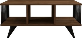 Τραπεζάκι Σαλονιού Καρυδιά BERT 90x60x39.5