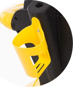 Περπατούρα Αυτοκίνητο με Λαβή - "Flash" yellow