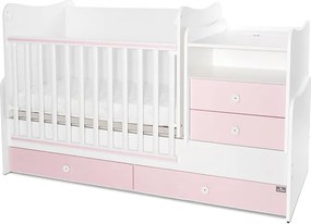 BED COMBO 172/72 WHITE/ORCHID PINK