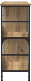 vidaXL Ράφι Βιβλίων 4 επιπέδων 78.5 x 33 x 82 εκ Επεξεργασμένο ξύλο