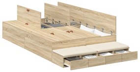 vidaXL Καπλαμάς Κρεβατοκάμαρας Σονομάς 120x190 εκ.