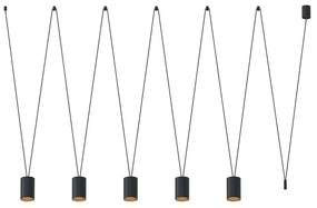 Φωτιστικό Οροφής More Tone 7817 5x10W GU10 Black-Gold Nowodvorski Metal