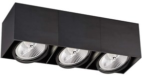Φωτιστικό Οροφής - Σποτ Black VK/03107CE/3/B VKLed Aluminium