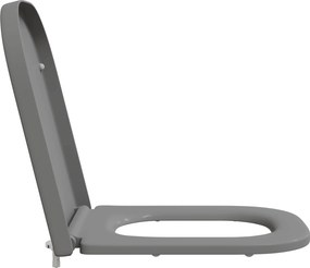 vidaXL Λεκάνη Γκρι 47,5 x 35 x 3,6 εκ Δυροπλάστ