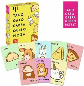 Εκπαιδευτικό παιχνίδι Lúdilo Taco, Gato, Cabra, Queso, Pizza