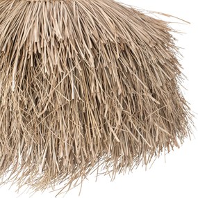 ΦΩΤΙΣΤΙΚΟ ΟΡΟΦΗΣ ΜΕ ΣΧΗΜΑ ΘΑΜΝΟΥ ΑΠΟ PANDAN GRASS ΣΕ ΦΥΣΙΚΟ HM7775 60x60x50Yεκ. (1 Τεμμάχια)