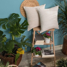 Μαξιλάρι Διακοσμητικό (Με Γέμιση) Ragusta 01 Ecru Teoran 43X43 Cotton-Polyester