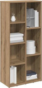 vidaXL Ντουλάπι βιβλίων Βελανιδιά τεχνίτη 50x25x104 cm