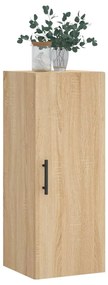 vidaXL Ντουλάπι Τοίχου Sonoma Δρυς 34,5 x 34 x 90 εκ.