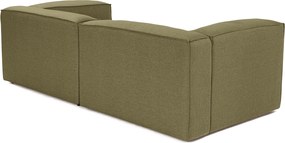 Διθέσιος Καναπές - Fora - Χρώμα Πράσινο - 214x66εκ