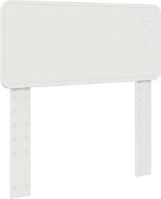 vidaXL Κρεβάτι Αποθήκης Λευκό 75 x 190 cm Επεξεργασμένο ξύλο